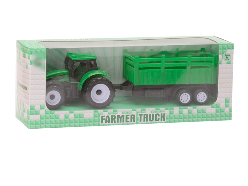 PULL BACK FARMER TRUCK,RED/GREEN - HP1127565