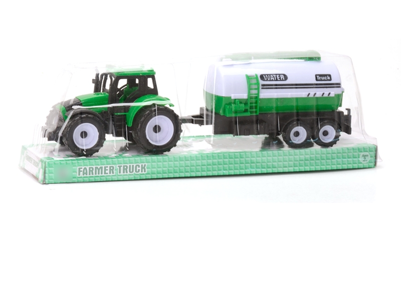FRICTION FARMER TRUCK,RED/GREEN - HP1127652