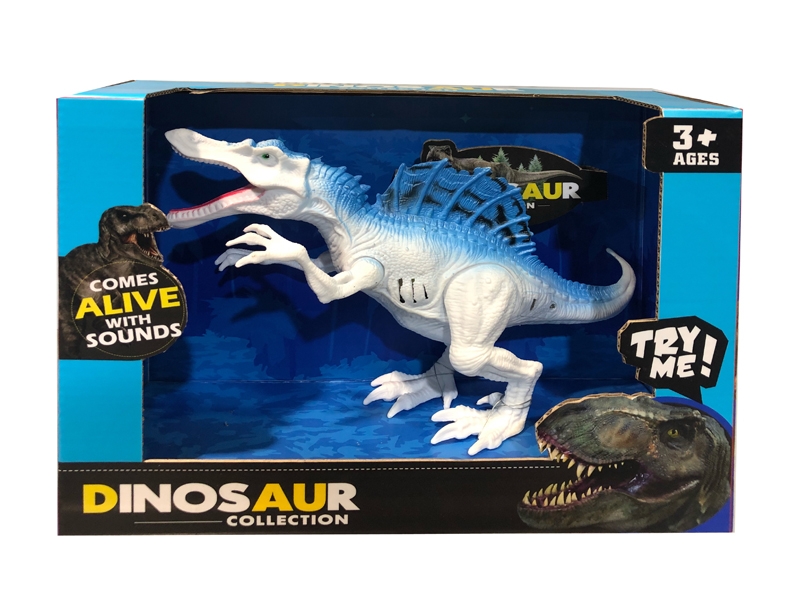 DINOSAUR PLAY SET W/LIGHT & SOUND INCLUDE BATTERY - HP1128126