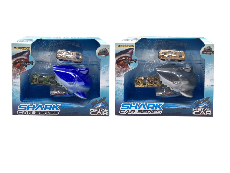 PRESS & GO DIE CAST CAR BLUE/GRAY - HP1128568