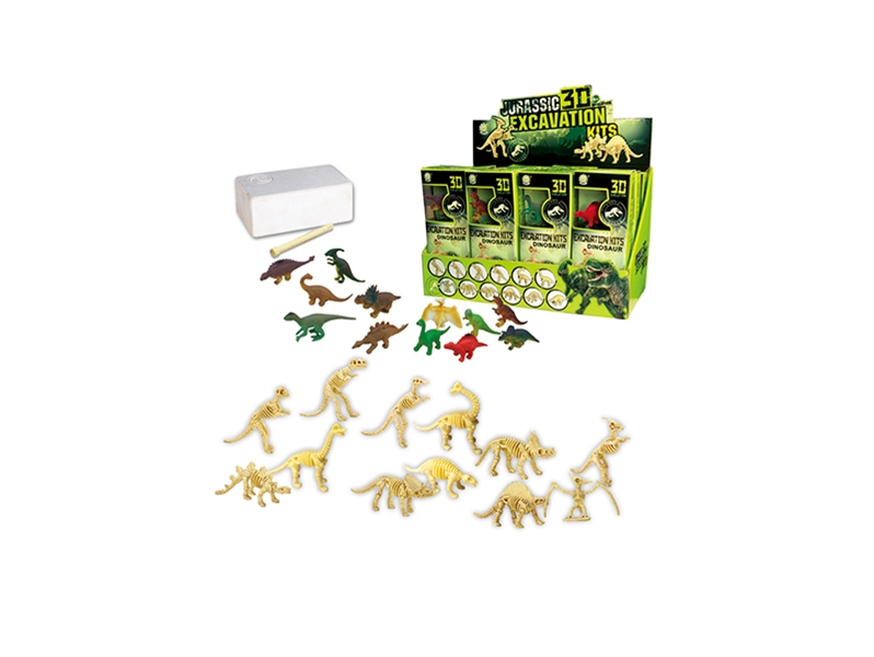 DINOSAURE SET 12PCS/DISPLAY BOX - HP1129011