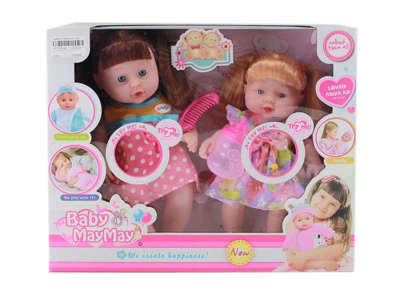 30CM BLOW MOLD BODY DOLL W/ 6 SOUNDS IC - HP1129144