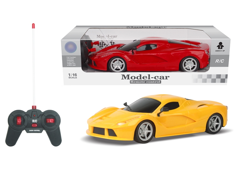 1:16 四通遥控车法拉利LaFerrari，红，黄 - HP1129388