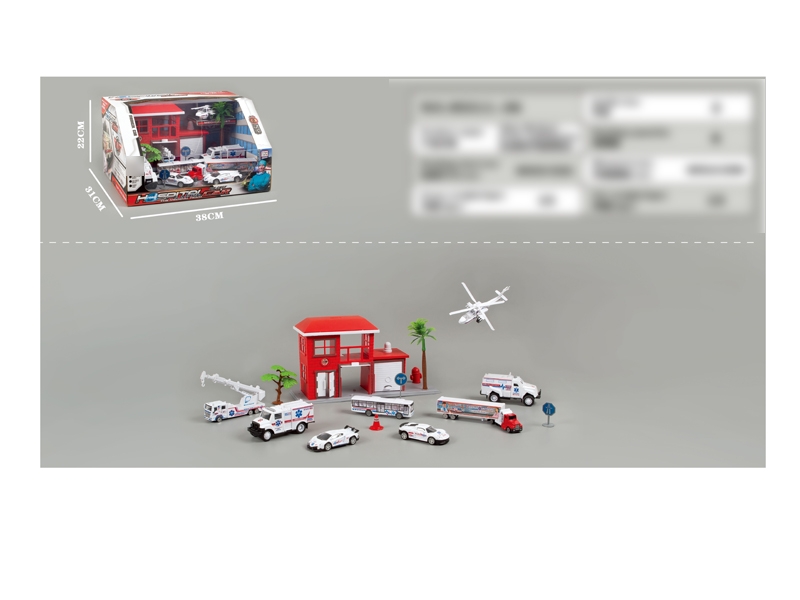 FREE WAY DIE CAST DOCTOR SET - HP1129654