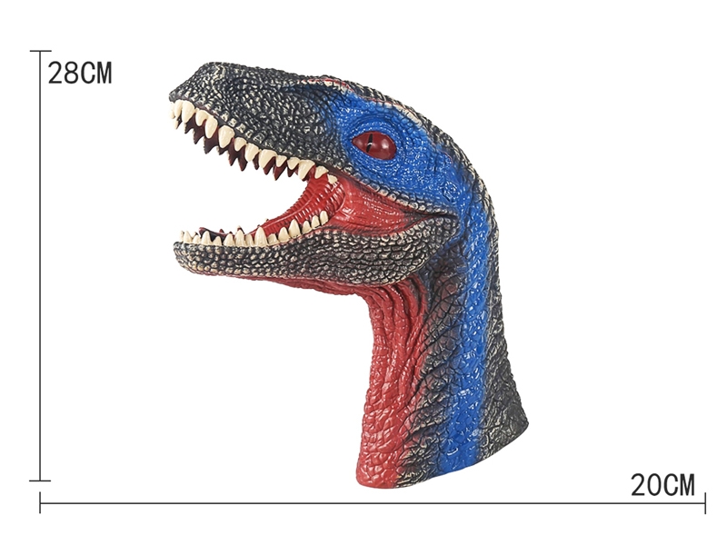 SOFT GLUE RAPTORS PUPPET HEAD - HP1130172