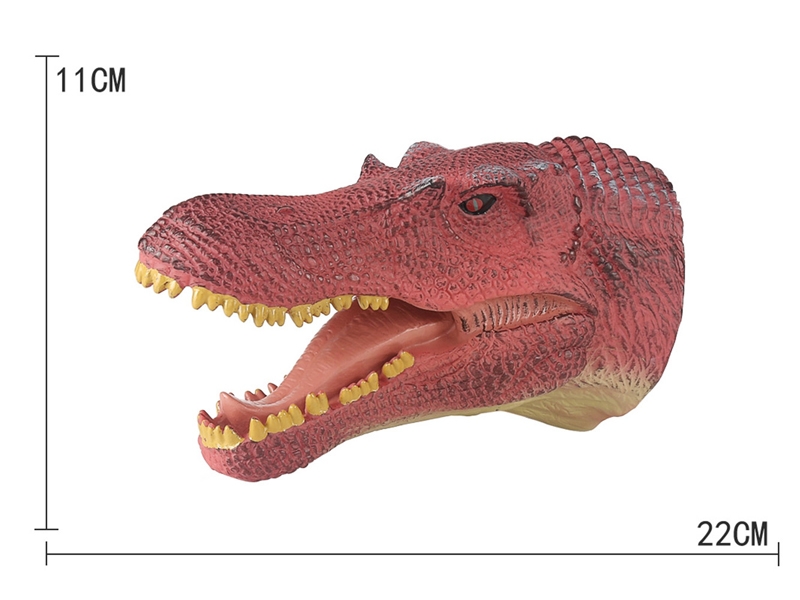 SOFT GLUE SPINES DRAGON PUPPET HEAD - HP1130173