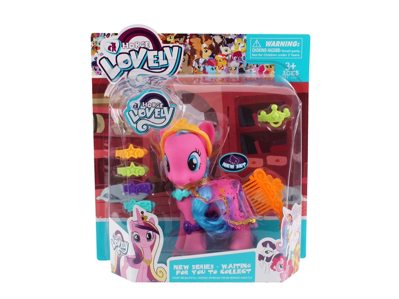VINYL HORSE W/ACCESSORIES - HP1130304