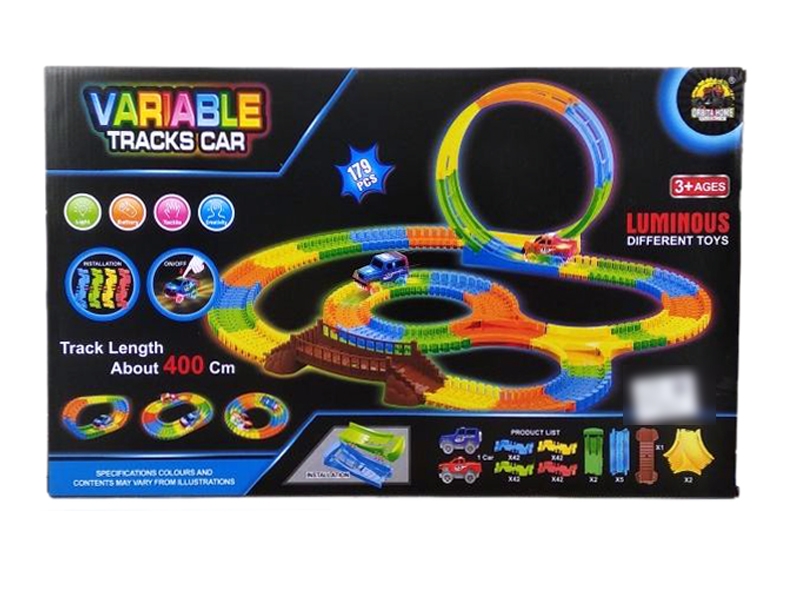 B/O RAIL CAR W/LIGHT 179PCS - HP1130413