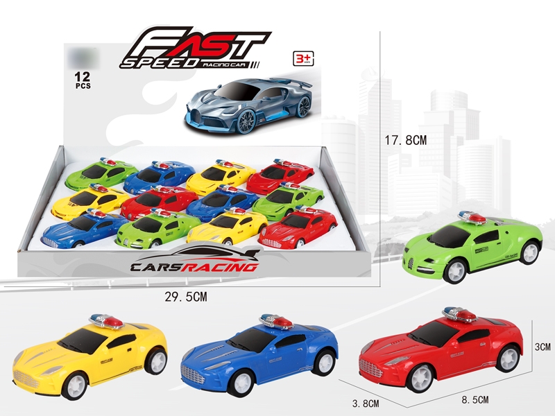 PULL BACK CAR,12PCS/DISPLAY BOX - HP1130507