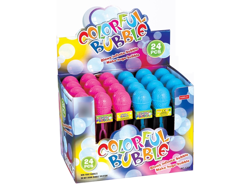 BUBBLE SERIES,PINK/BLUE,24PCS/DISPLAY BOX - HP1130534