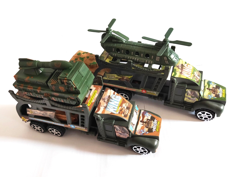 PULL BACK MILITARY CAR 2ASST - HP1130583