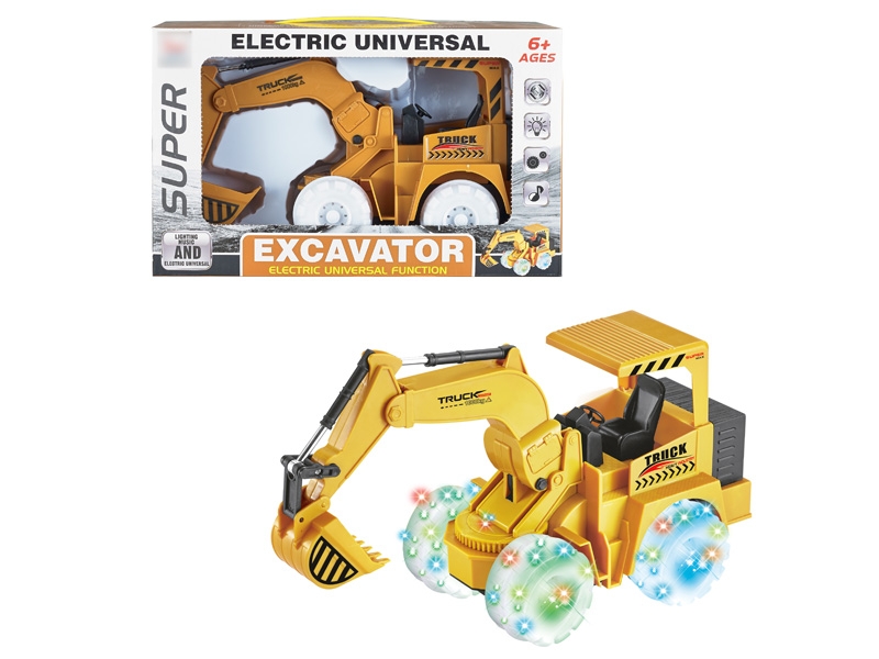 B/O BUMP AND GO CONSTRUCTION CAR W/LIGHT & MUSIC - HP1130609