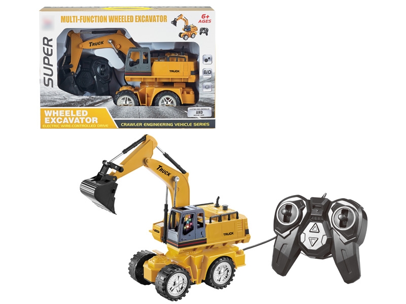WIRE CONTROL CONSTRUCTION CAR W/LIGHT - HP1130631