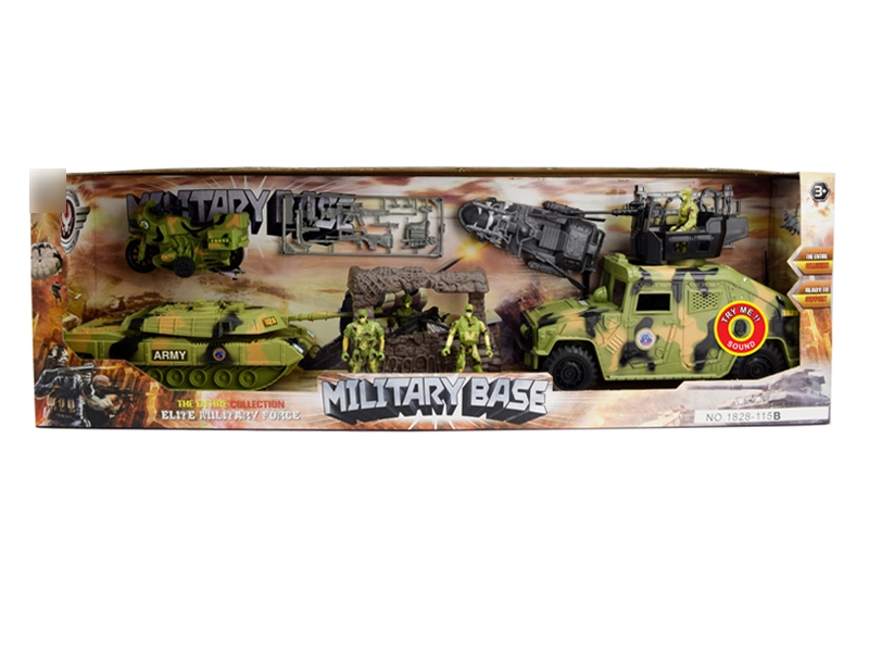 SOLDIER PLAY SET W/SOUND & INCLUDED BATTERY - HP1131135