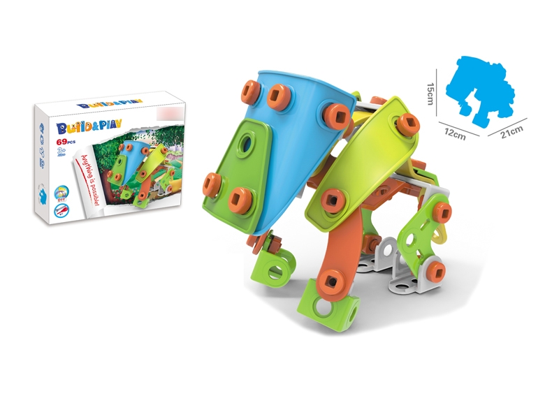 ASSEMBLE BLOCKS 69PCS - HP1131377