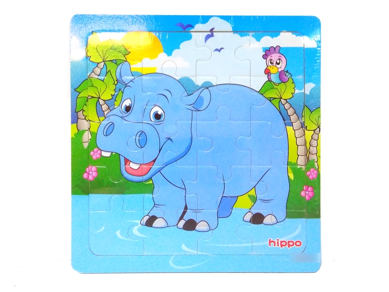 WOODEN PUZZLE 20PCS - HP1131412
