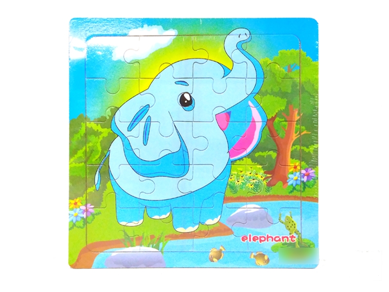 WOODEN PUZZLE 20PCS - HP1131414