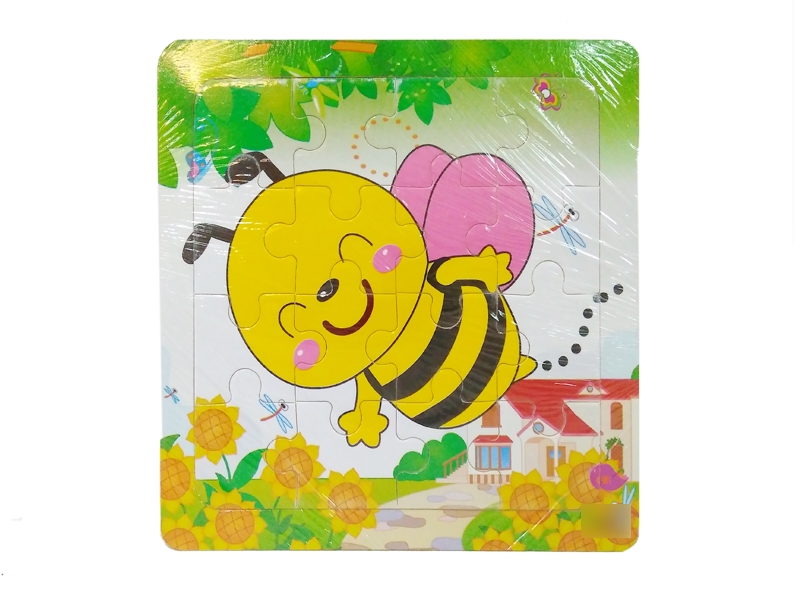 WOODEN PUZZLE 16PCS - HP1131423