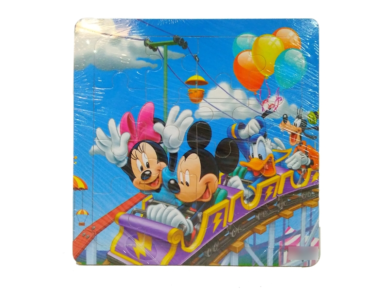WOODEN PUZZLE 16PCS - HP1131426