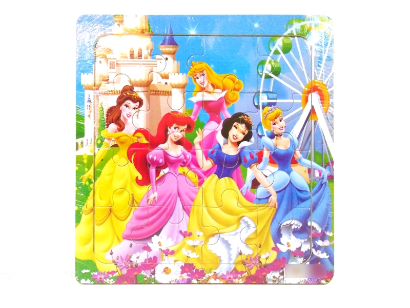 WOODEN PUZZLE 16PCS - HP1131428