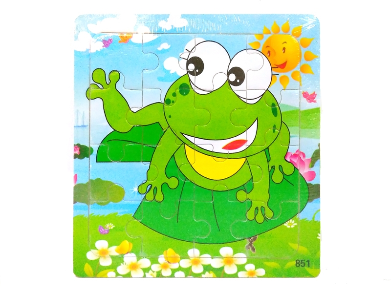WOODEN PUZZLE 16PCS - HP1131429
