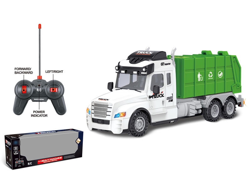 四通工程车（带仿真声-灯光+前进/后退/转向声 - HP1131448