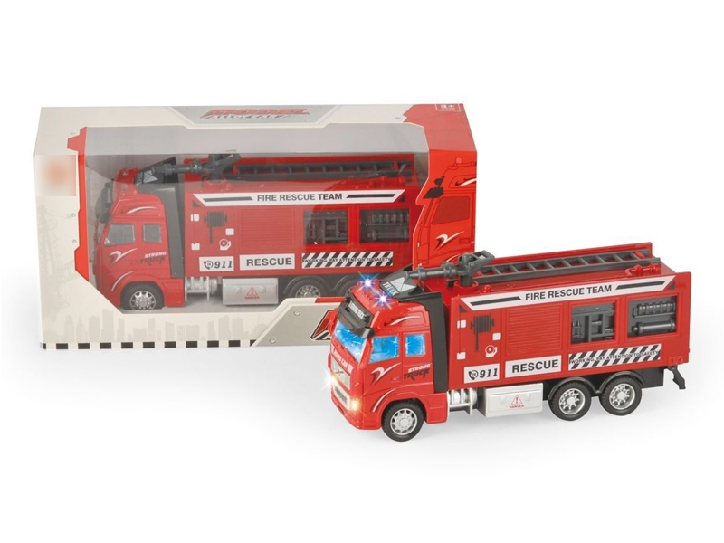 PULL BACK DIE CAST CAR W/LIGHT & MUSIC & INCLUDED BATTERY - HP1131660
