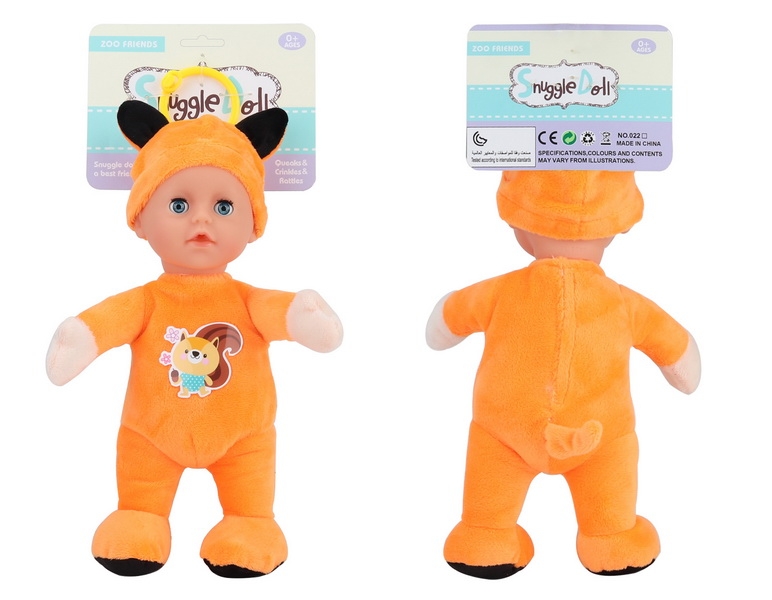 30CM COTTON BODY DOLL W/LIGHT & MUSIC - HP1131994