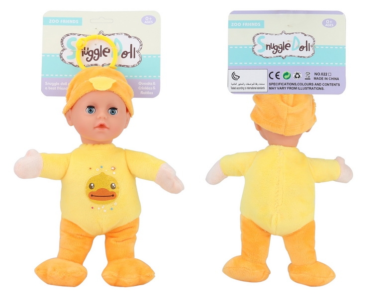 30CM COTTON BODY DOLL W/LIGHT & MUSIC - HP1131996