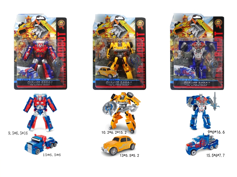 TRANSFORMED CAR,YELLOW/BLUE, 3 ASST. - HP1132109
