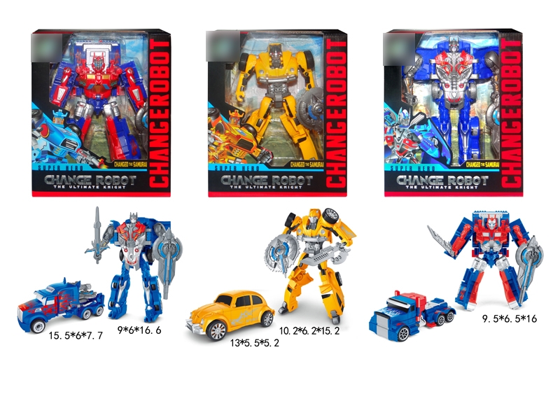 TRANSFORMED CAR,YELLOW/BLUE, 3 ASST. - HP1132110