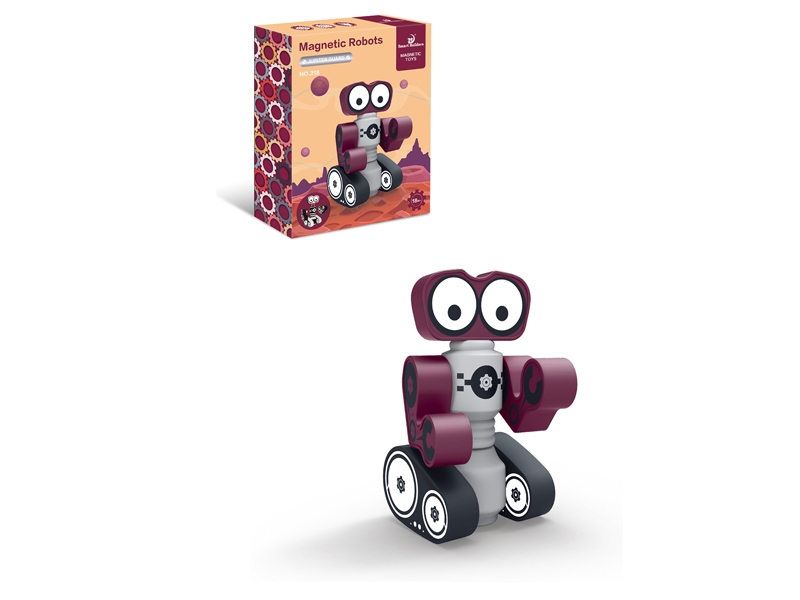 MAGNETIC BUILDING BLOCKS 7PCS （2 COLORS） - HP1132283