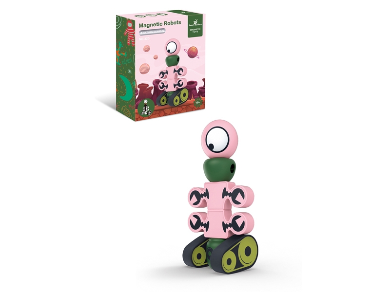 MAGNETIC BUILDING BLOCKS 7PCS （2 COLORS） - HP1132284