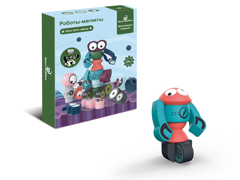 MAGNETIC BUILDING BLOCKS 7PCS （2 COLORS） - HP1132286