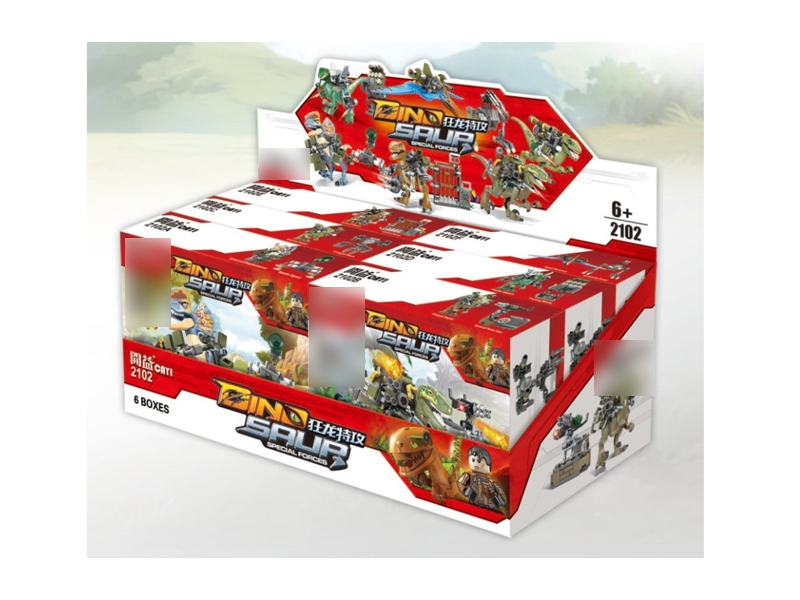 BUILDING BLOCKS 6PCS/DISPLAY BOX 114-126PCS - HP1132709