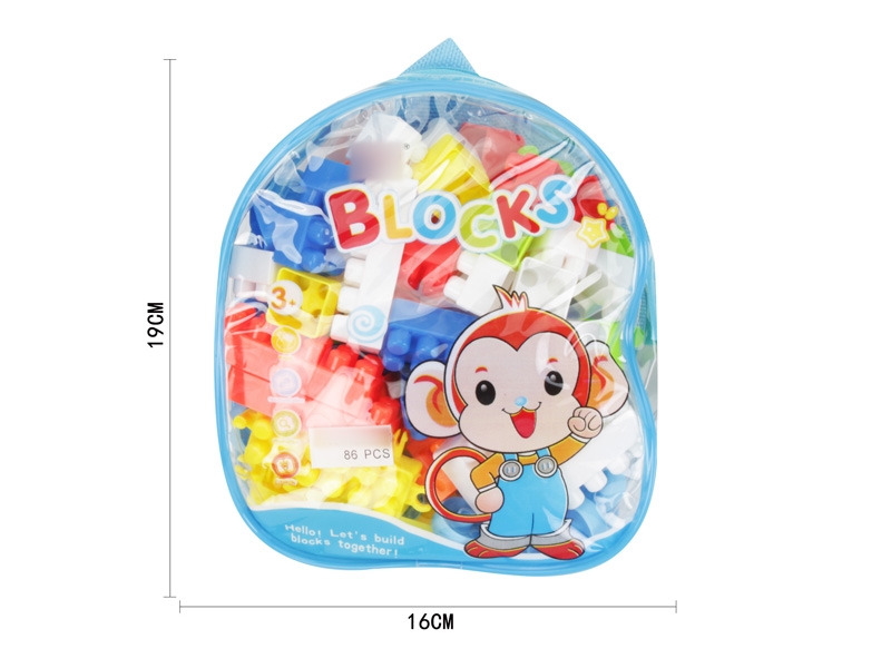 BUILDING BLOCKS 86PCS - HP1132777