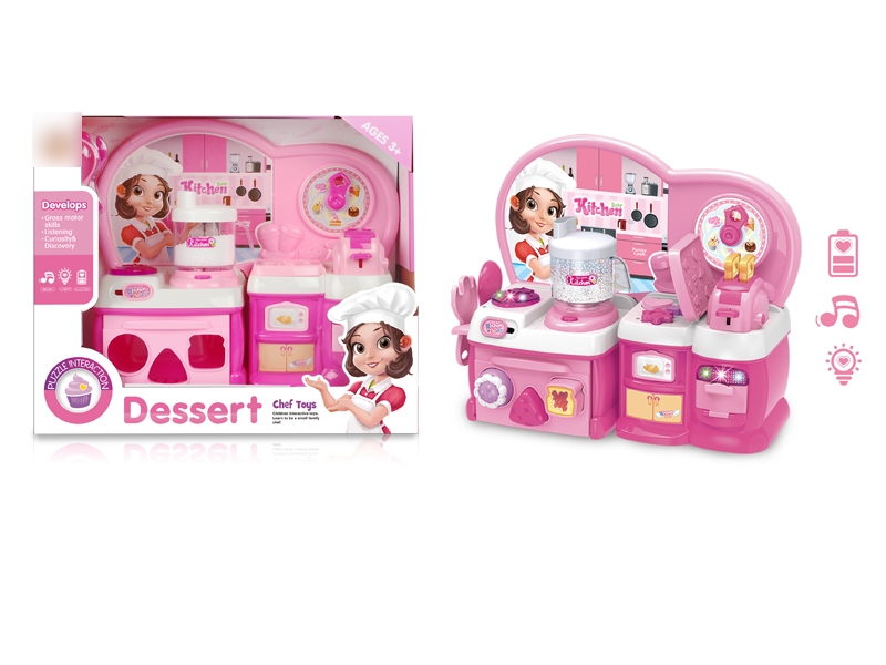 KITCHEN SET W/LIGHT & MUSIC - HP1133001
