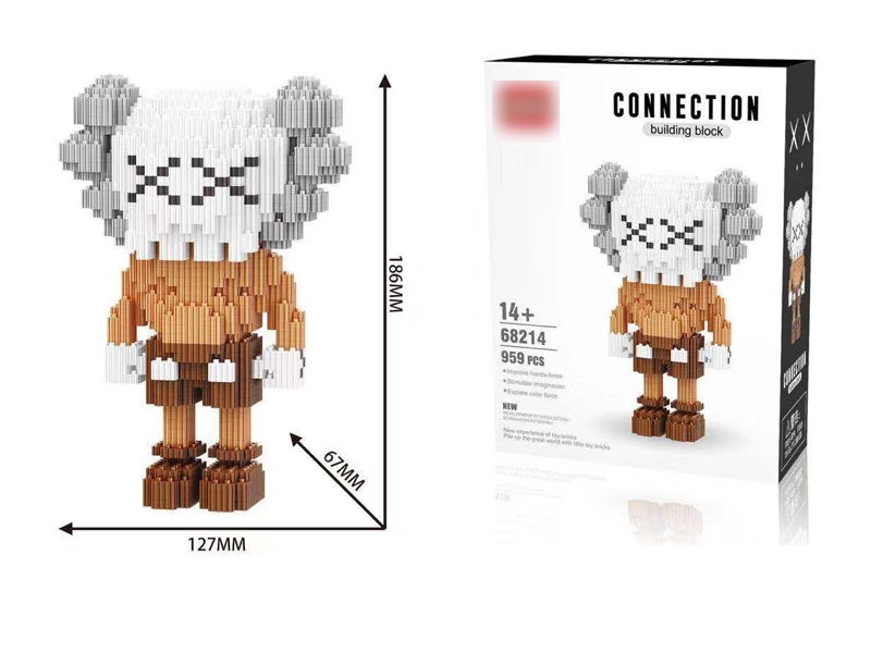 BUILDING BLOCKS 627PCS - HP1133143