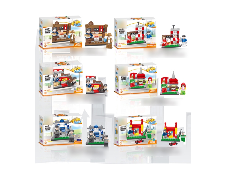 BUILDING BLOCK 6 ASST. - HP1133264