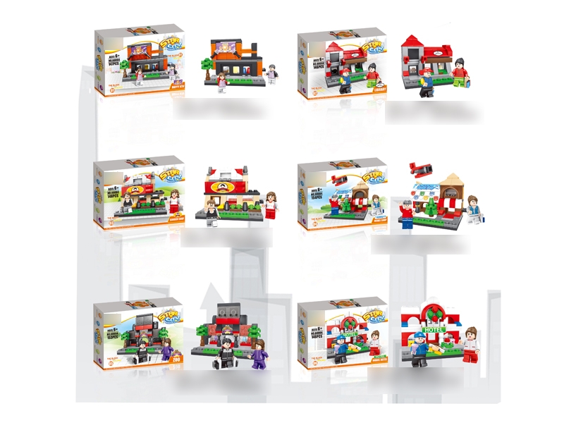 BUILDING BLOCK 6 ASST. - HP1133265