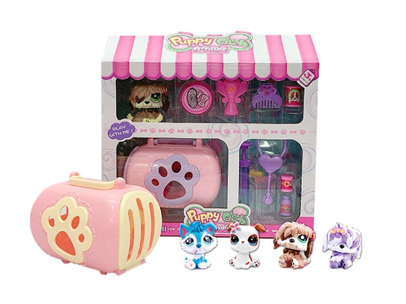 PET HOUSE W/ACCESSORIES 4ASST - HP1133602