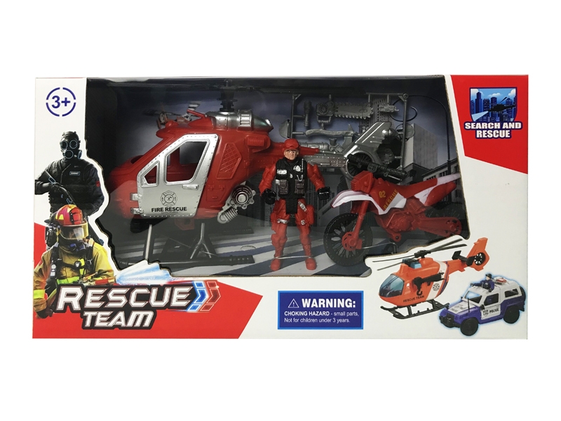 FREE WHEEL FIRE ENGINE SET - HP1133772