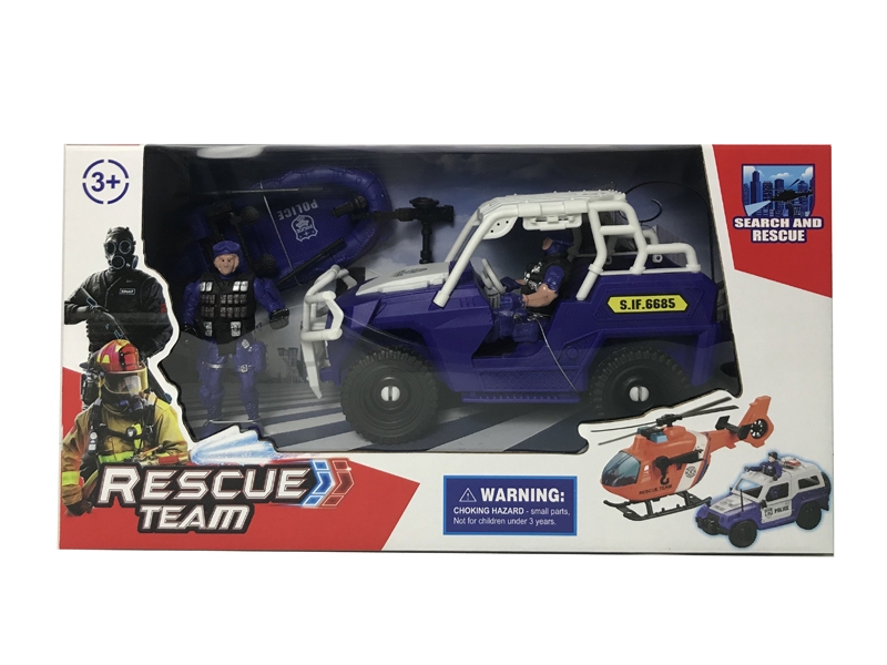 FREE WHEEL POLICE SET - HP1133773
