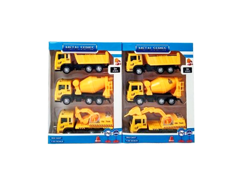 PULL BACK DIE CAST CONSTRUCTION CAR - HP1133886