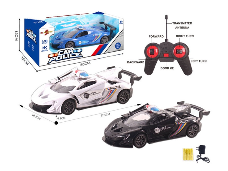1:18五通三开门遥
控警车（无包电）
27频带前车灯 - HP1134139