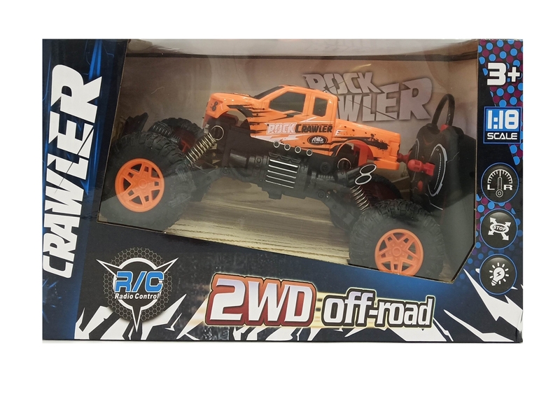 1:18四通灯光越野
皮卡攀爬车（不包电
） - HP1134195