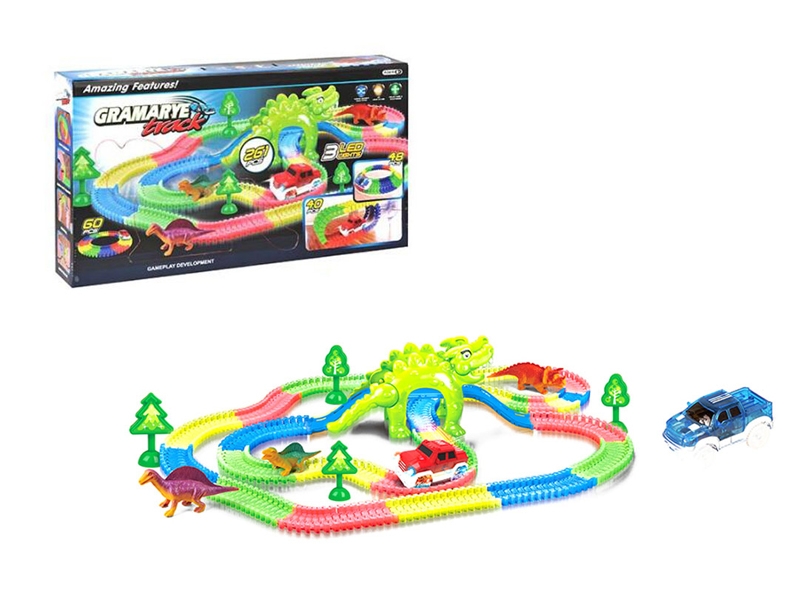 NOCTILUCENCE RAIL CAR, 261PCS - HP1134233