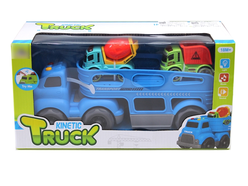 FREE WAY TRUCK WITH 2PCS FRICTION CAR - HP1134273