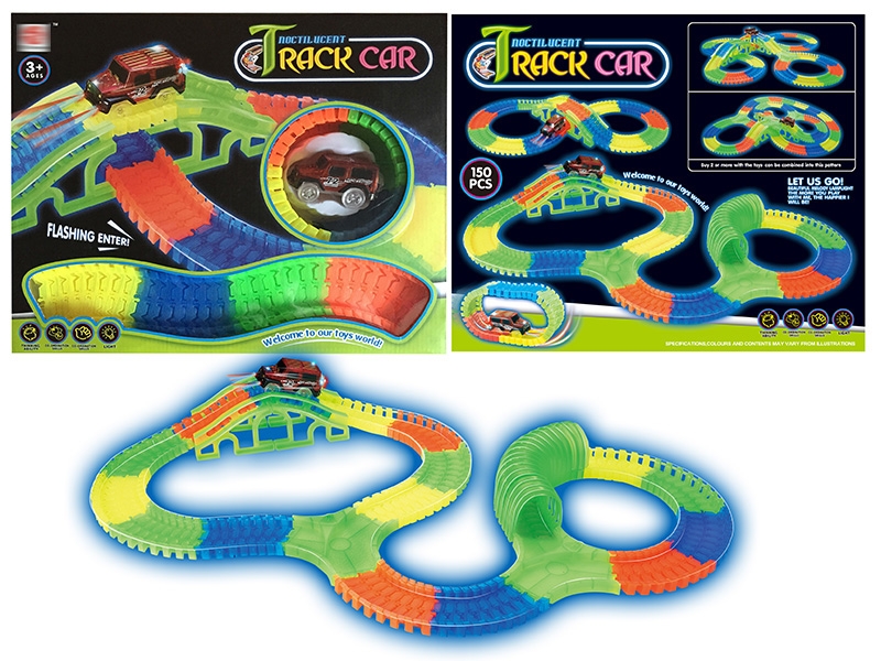 B/O GLOW IN DARK RAIL CAR - HP1134381