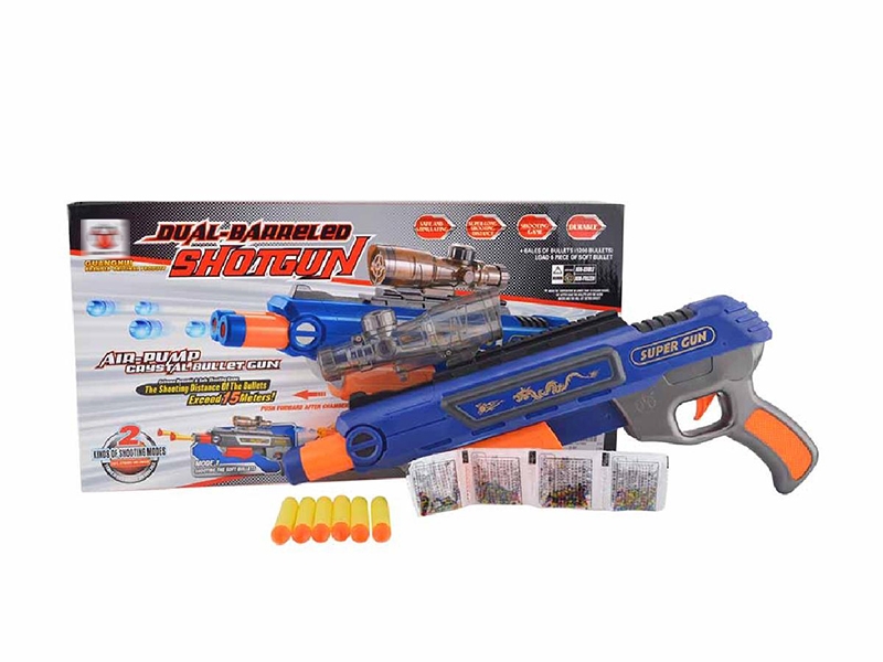 SHOOTING GUN W/WATER BULLET 3 COLOR ASST. - HP1134489